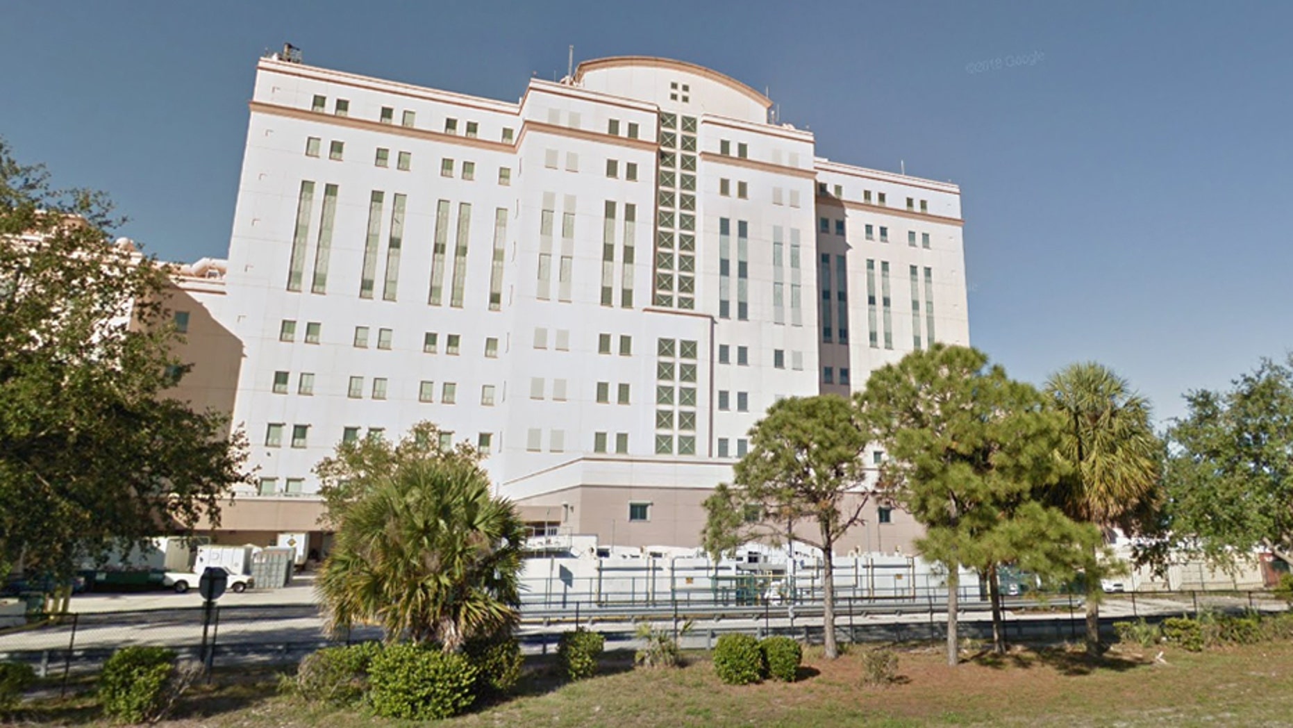 Larry Ray Bon, the FBI says, opened fire at this VA medical center in Riviera Beach, Florida, on Wednesday night.