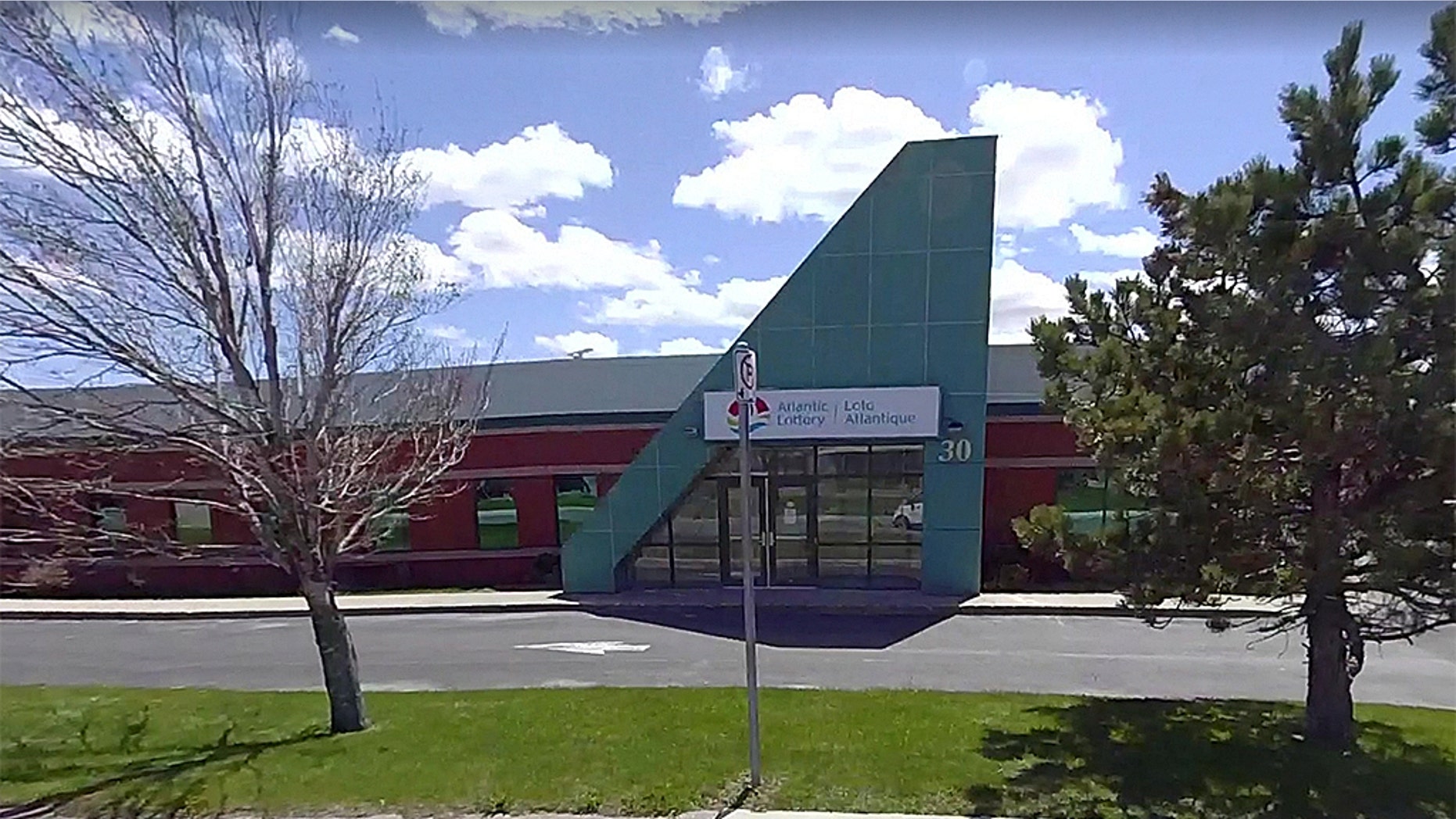 Lottery office in Newfoundland in Canada where police say a woman sought to redeem a $50,000 lottery ticket purchased with a stolen credit card. She was charged with fraud