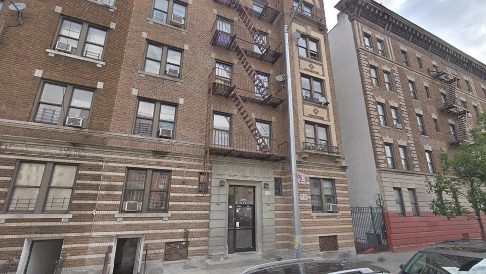 Marisol Ortiz and Alanche Del Orbe were found dead Sunday in this building in New York.