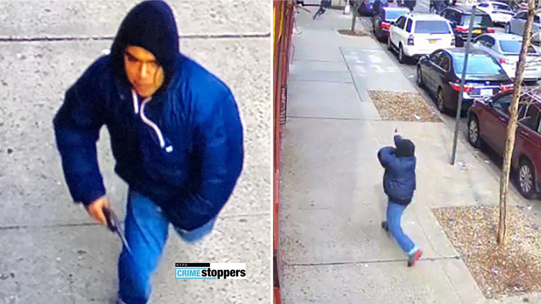 The NYPD is asking for help in locating a man suspected of firing gunshots at a crowd of people last week in a Bronx neighborhood.