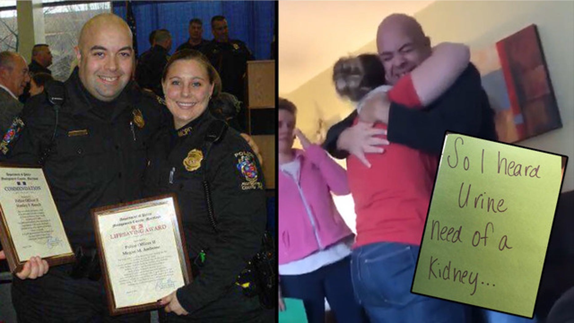 Megan Ambrose and Stan Barsch are retired Montgomery County police officers and former beat partners.