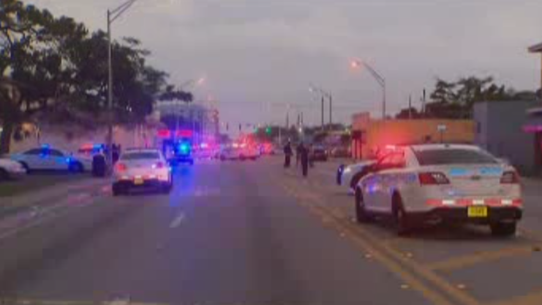 According to a local report, one person was killed and three police officers were injured following a police chase in Miami, Florida.