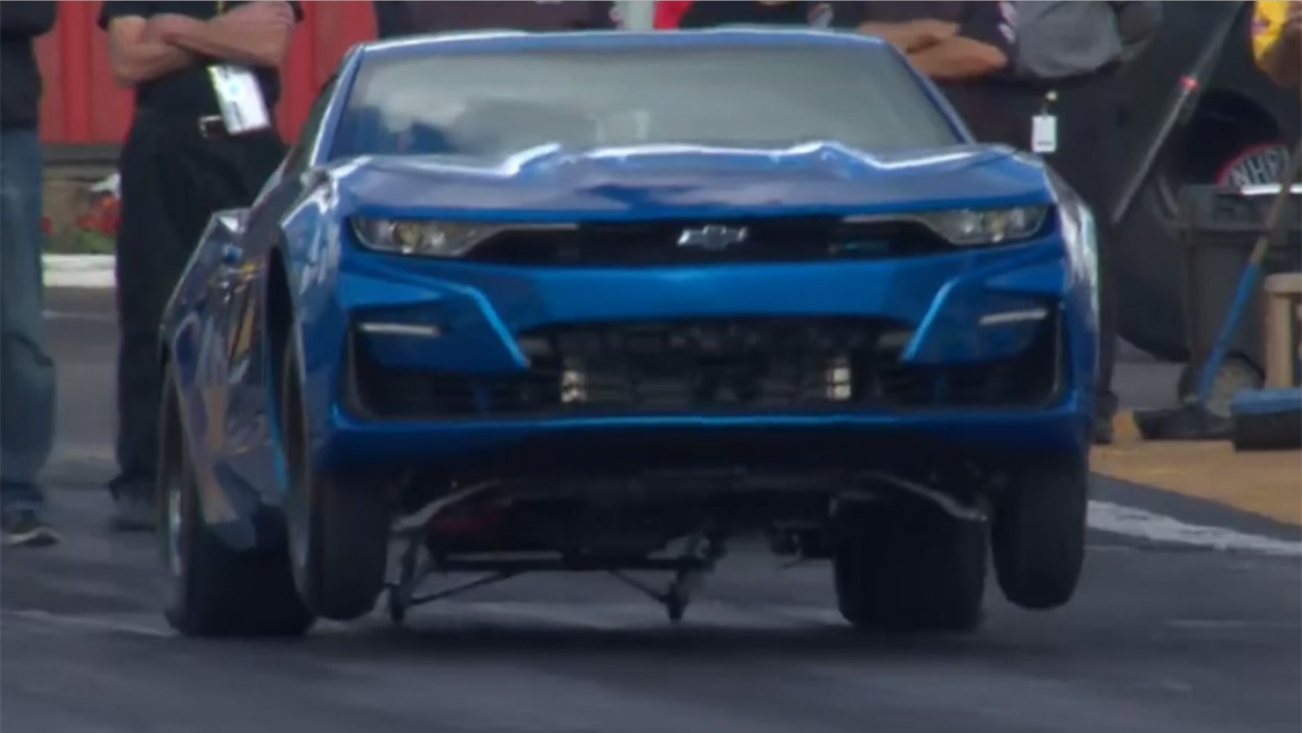 Chevy's electric Camaro can do wheelies | Fox News Chevy's electric Camaro can do wheelies | Fox News