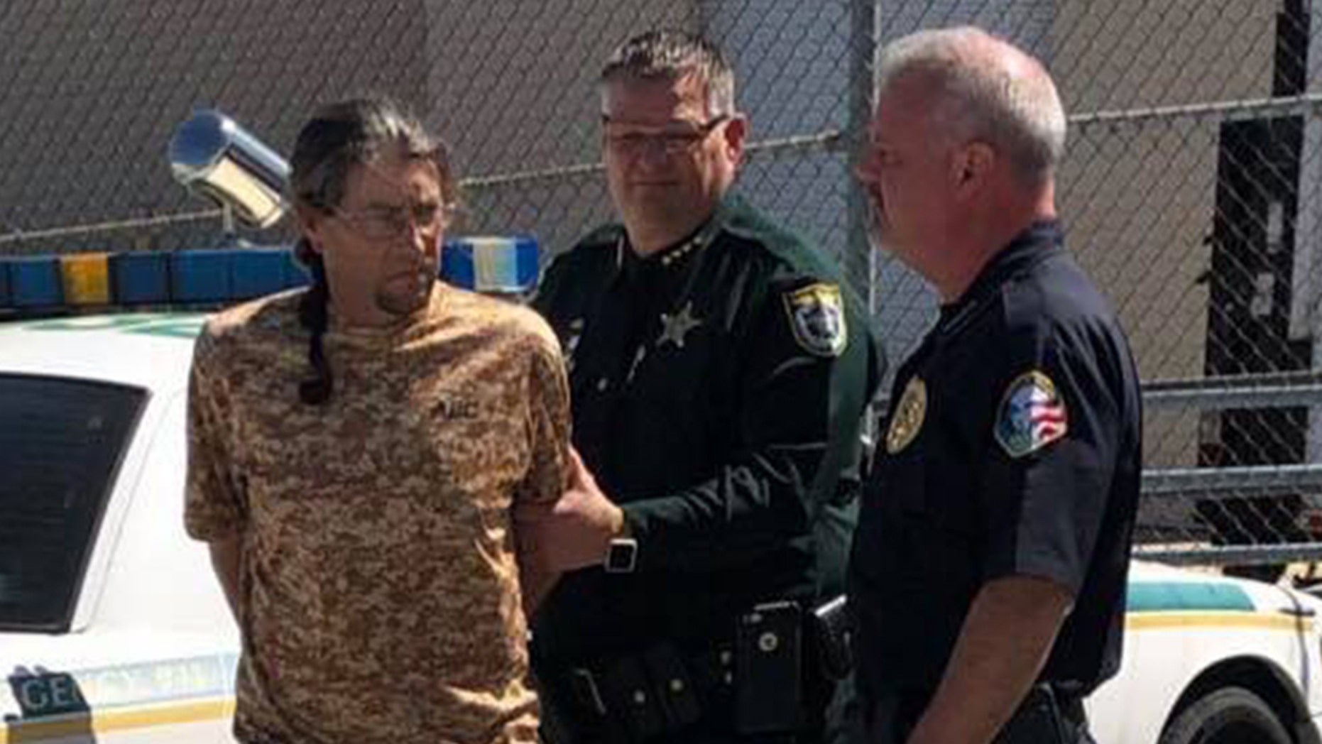 James Cordell Doughty Suthann was arrested Monday for an alleged act that a Florida sheriff described as
