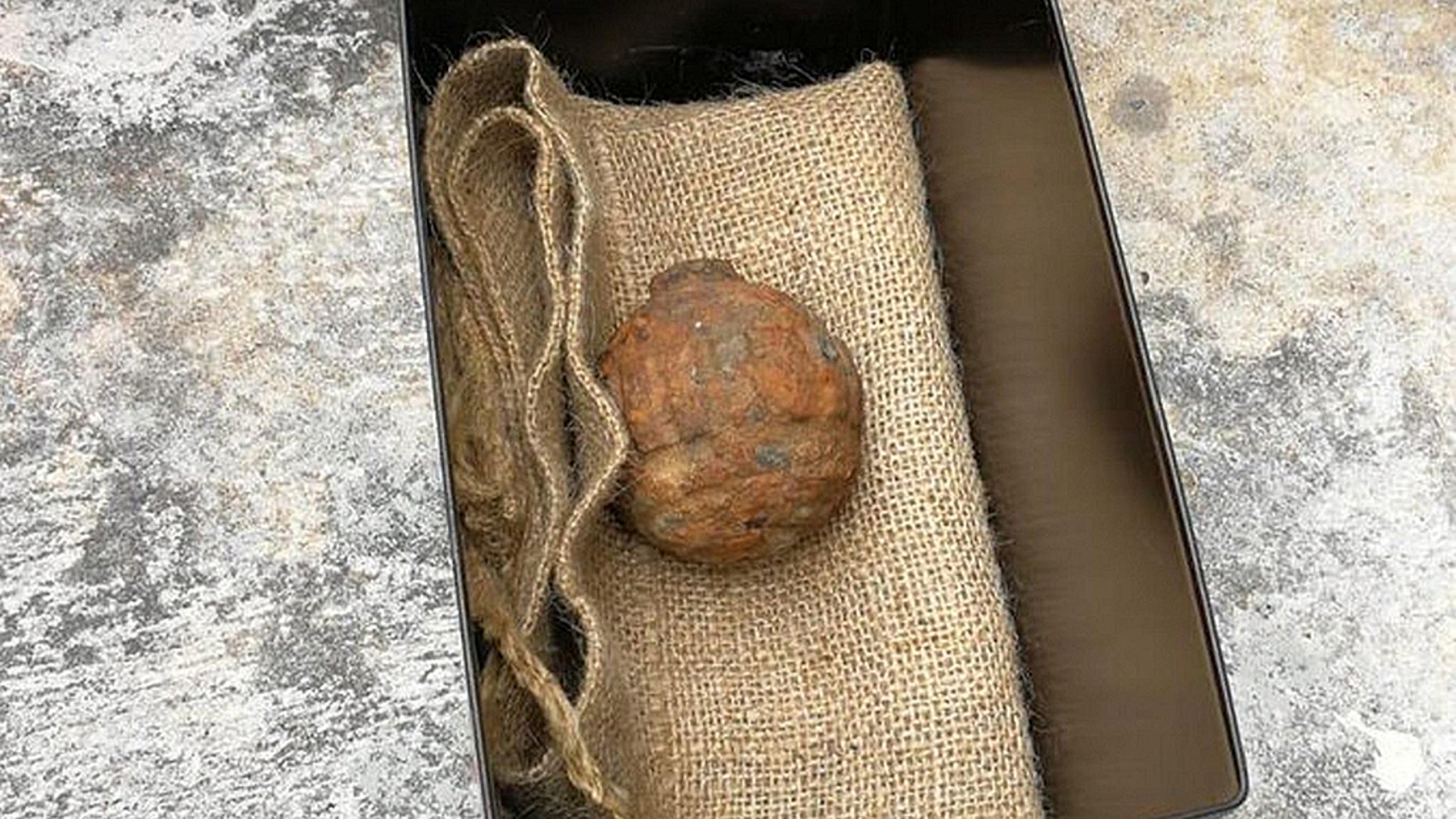 WWI grenade found in potato sack in chip factory