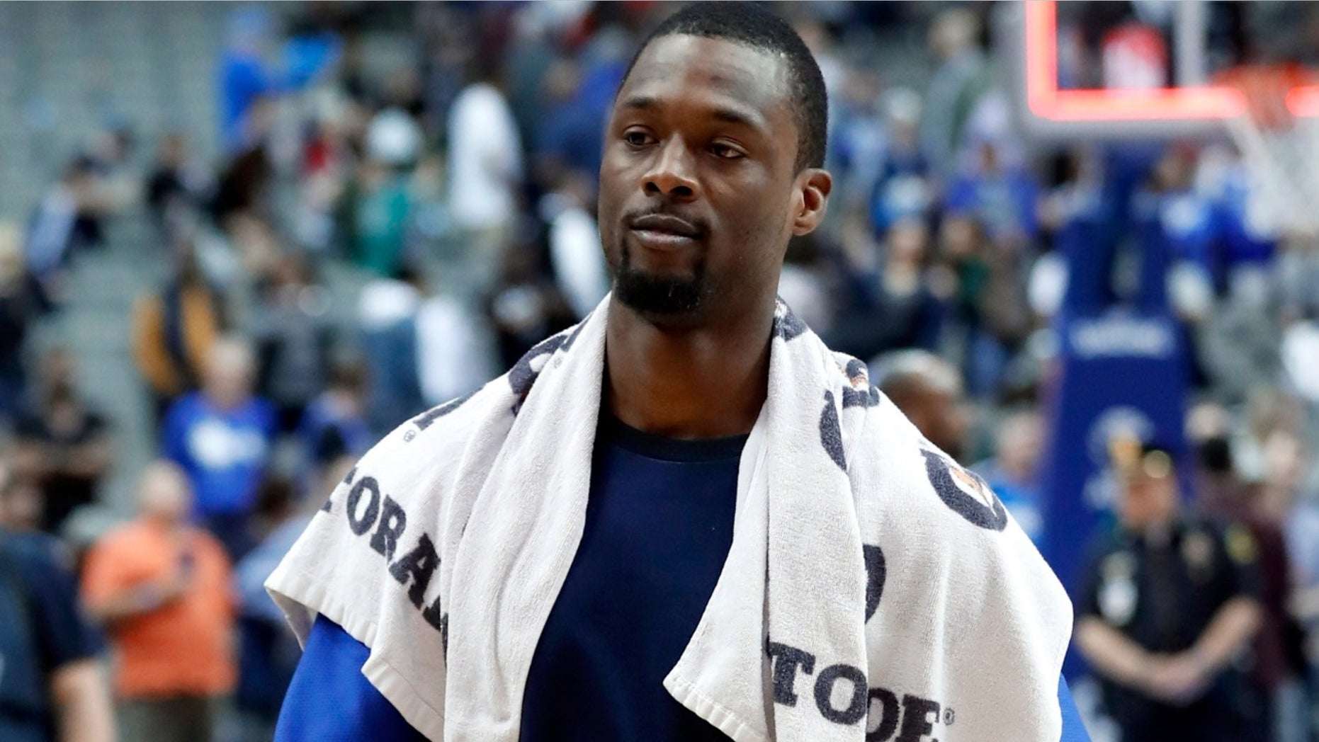 NBA veteran Harrison Barnes looked just as shocked as everyone else when he learned during the middle of the game against the Charlotte Hornets that he was being traded to the Sacramento Kings.