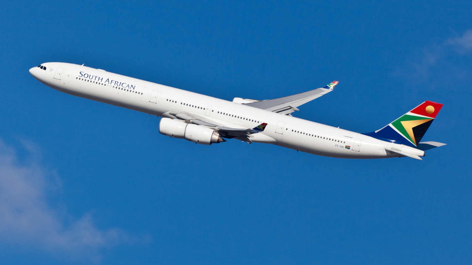 The incident allegedly occured on a flight from Paris to Los Angeles.