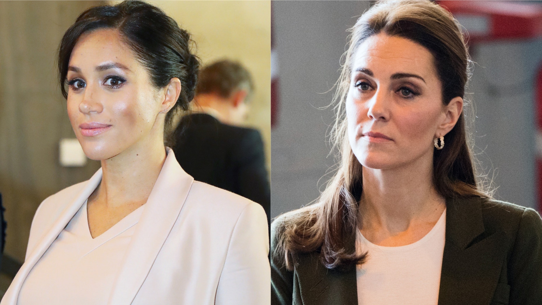 Meghan Markle and Kate Middleton