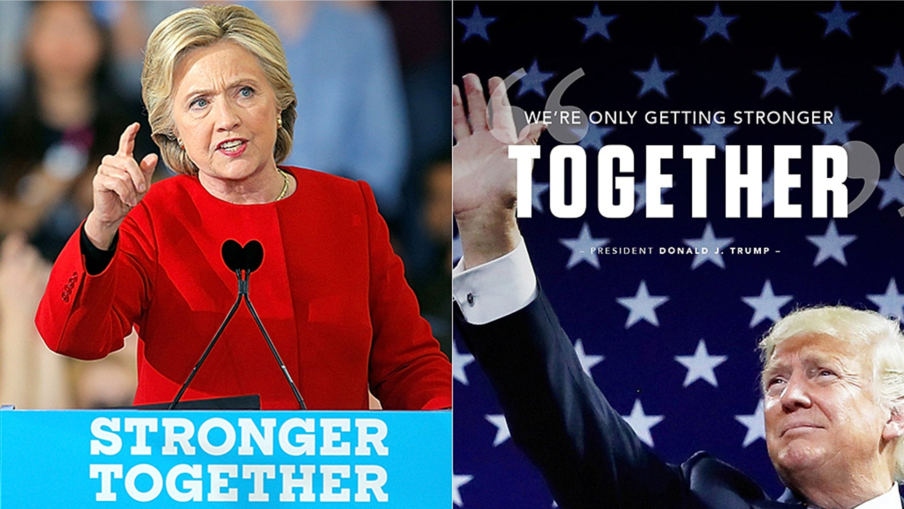 Speaking about his love for Texas, Trump told his supporters: "It’s been a great romance.“And we’re only getting stronger together." However, many were quick to point out Hillary Clinton’s failed 2016 campaign used the same phrase as its official slogan.
