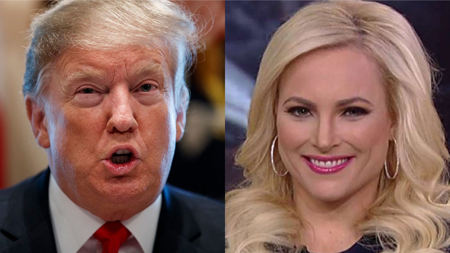 Meghan McCain calls Trump ‘pathetic’ over his reported dig at late