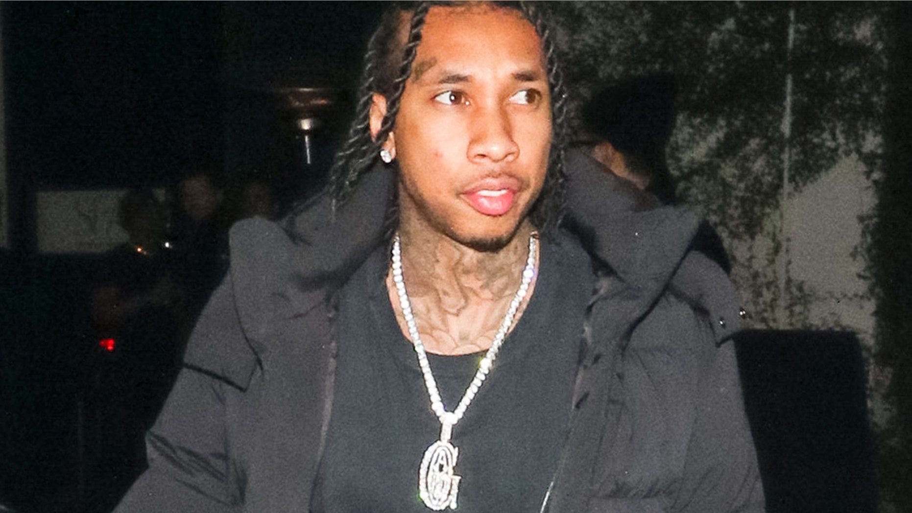 Tyga is seen on January 22, 2019 in Los Angeles, California.