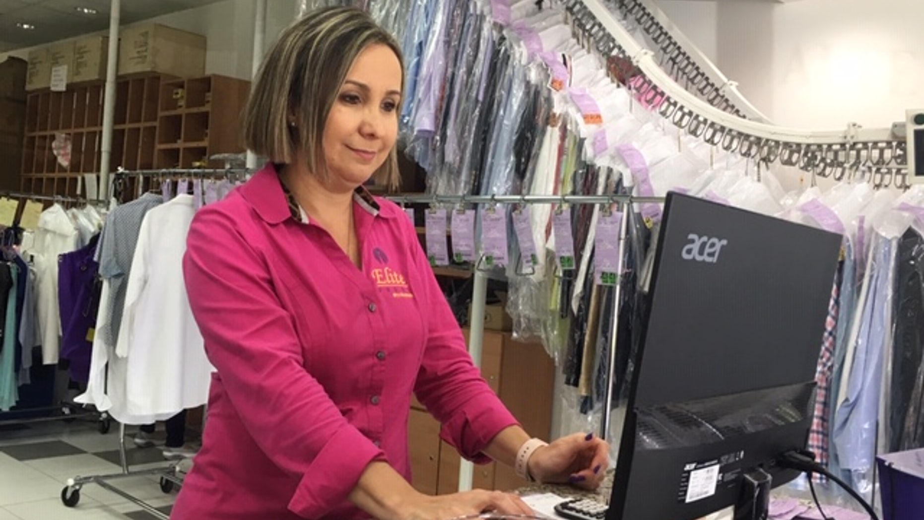 Rosa Viller, who now owns a successful dry cleaner in Doral, is among thousands of Venezuelans who have made South Florida their new home.