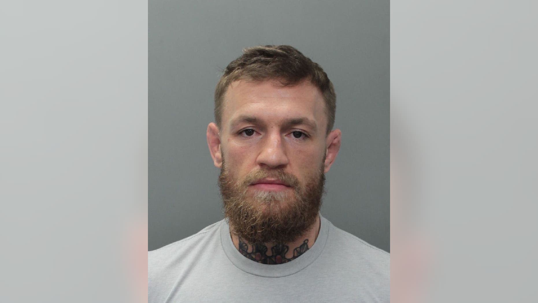 Conor McGregor, 30, was taken into custody in Miami Beach, Florida on Monday, online records show.
