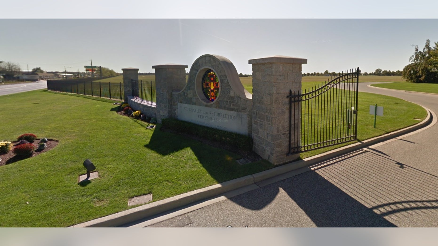 A Long Island woman is suing St. Charles Resurrection Cemetery after she allegedly sank into her parents' grave, a lawsuit claims.