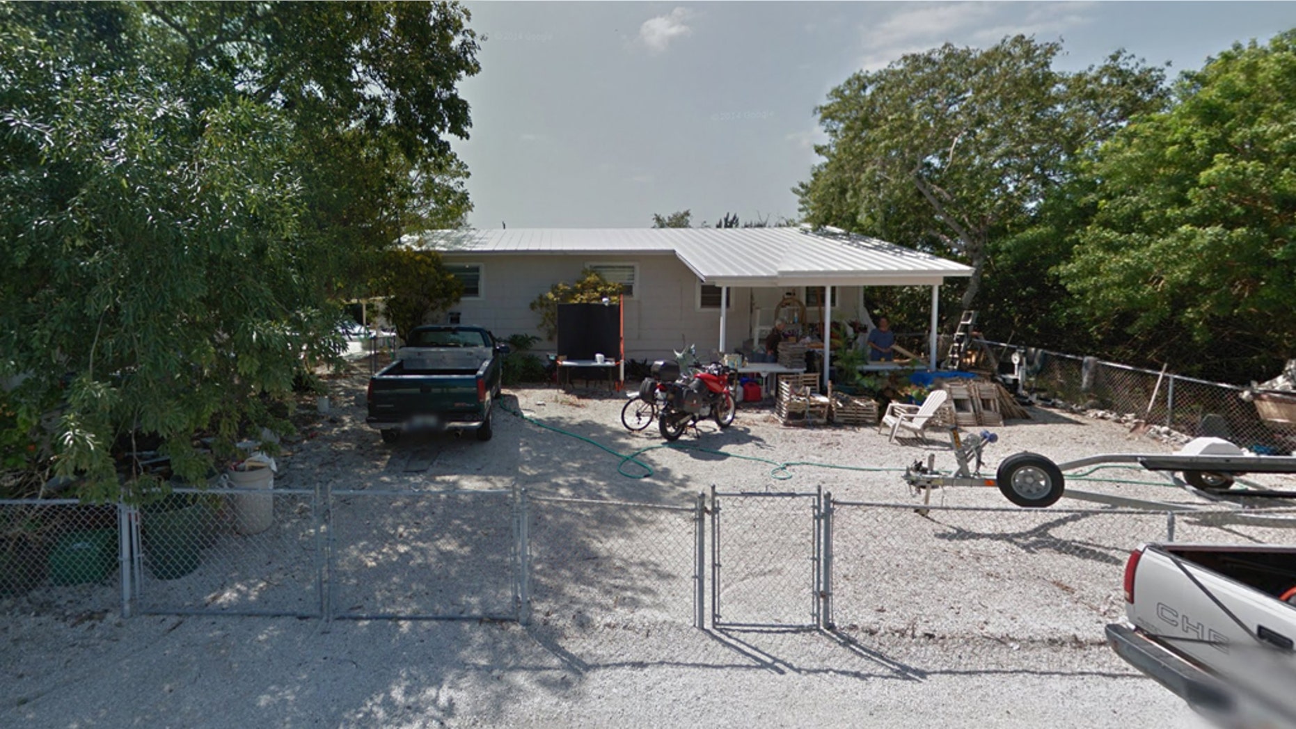 Sheriff’s officials say a Florida man was killed when the car he was working on fell on top of him. (Google Street View)