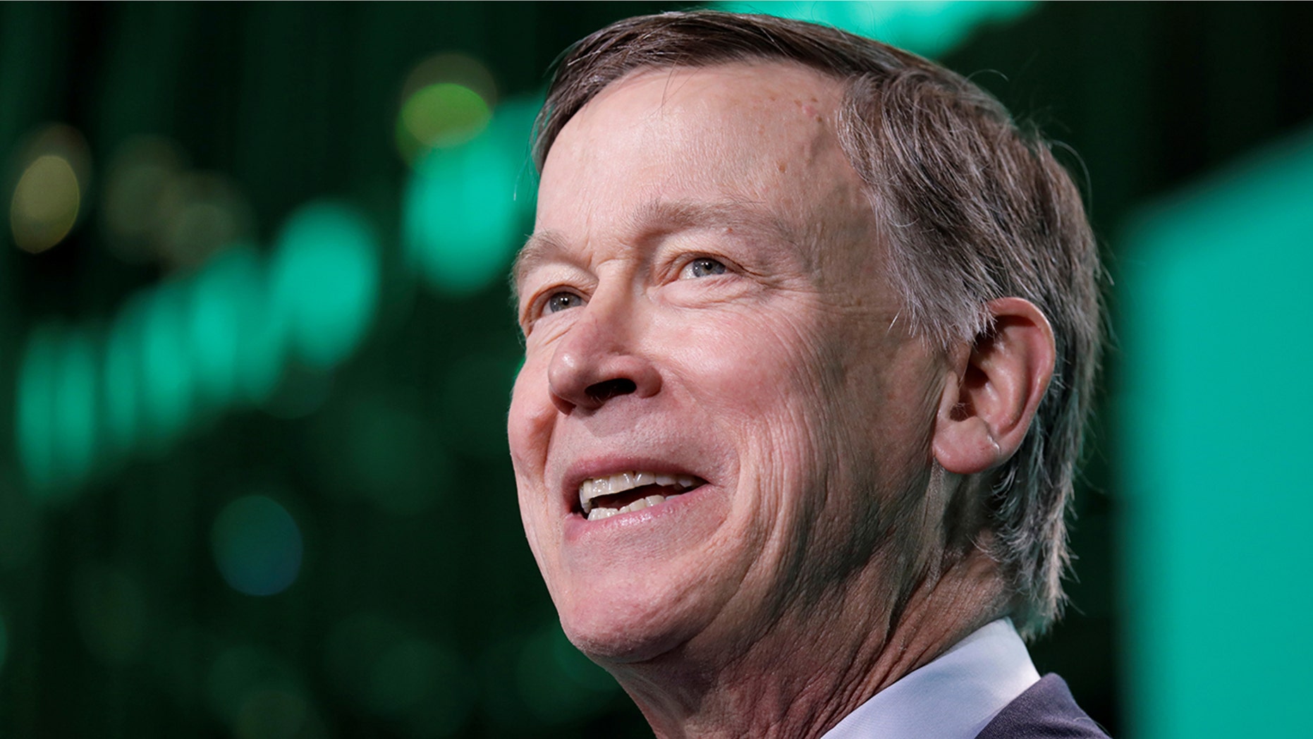 Former Gov. John Hickenlooper speaks at the United States Conference of Mayors winter meeting in Washington, U.S., January 24, 2019. REUTERS