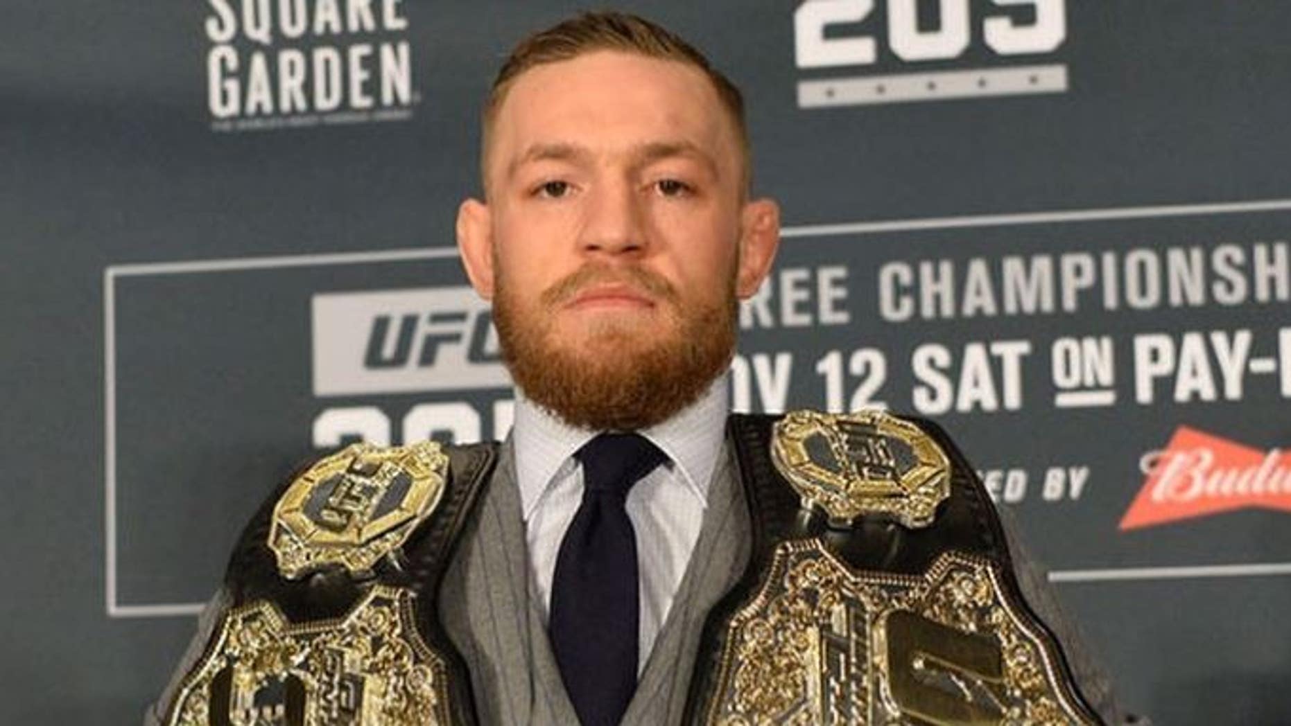 Conor McGregor said early Tuesday morning that he was retiring from MMA.