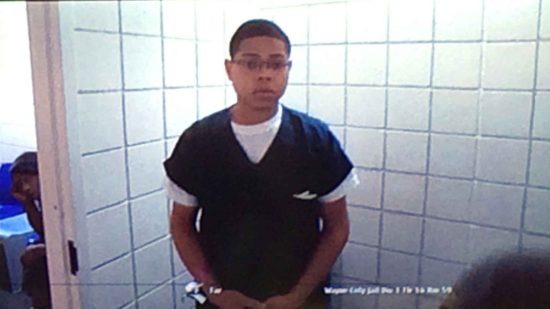This Aug. 16, 2018 photo shows Jonathan Cole, 19, at his arraignment in Detroit. Cole was sentenced Friday., March 15, 2019 for the for the hit-and-run killing of a Detroit police officer. Cole was accused of hitting 30-year-old Fadi Shukur as the officer helped disperse a crowd after a party in August. Shukur later died of his injuries. (Charles Ramirez/Detroit News via AP)