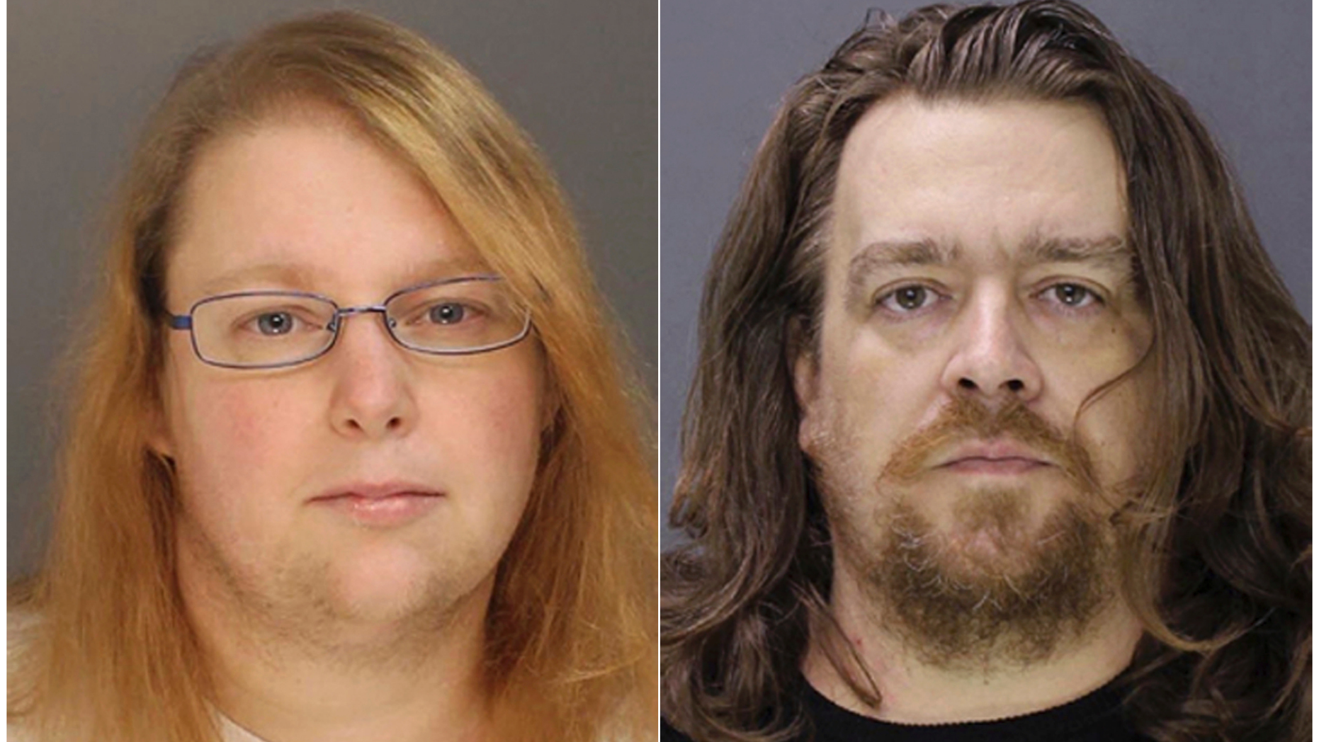 FILE - This combination of file photos provided on Sunday, Jan. 8, 2017, by the Bucks County District Attorney shows Sara Packer, left, and Jacob Sullivan. Sullivan pleaded guilty Tuesday, Feb. 19, 2019, to first-degree murder in the 2016 death of 14-year-old Grace Packer. Sullivan pleaded guilty to all charges in the 2016 death of Grace Packer. The penalty phase of his trial opens Friday, March 15, 2019 outside Philadelphia. A jury will hear testimony about Sullivan’s crimes before deciding on a sentence of either life in prison or death. (Bucks County District Attorney via AP, File)