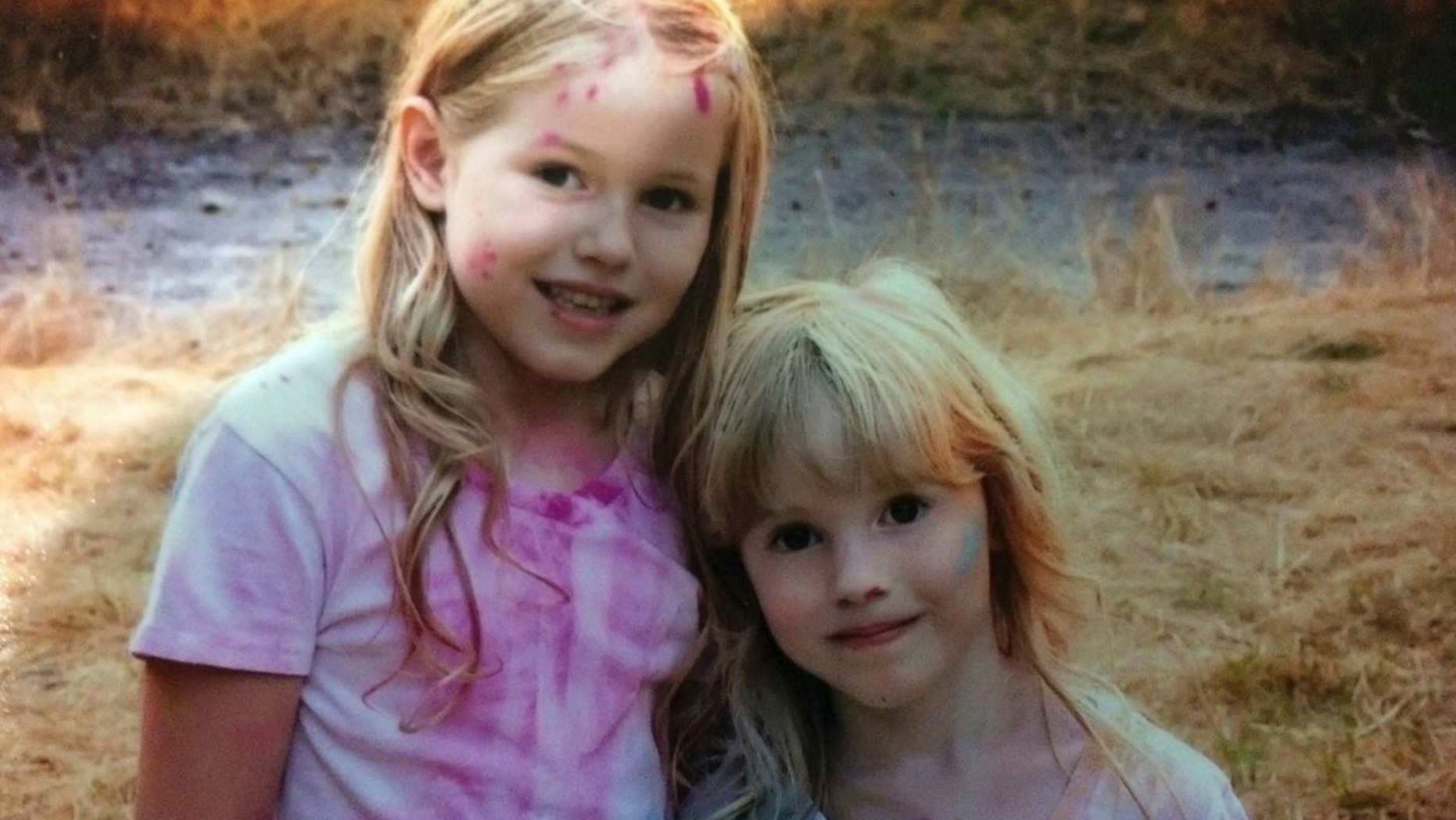 This undated photo provided by the Humboldt County Sheriff's Office shows Leia Carrico, 8, left, and her sister Caroline Carrico, 5, as they seek the public's help in locating them. More than 100 law enforcement personnel are searching for the two young sisters who've been missing from their Northern California home since Friday, March 1, 2019, last seen around 2:30 p.m. Friday outside their home in Benbow, a small community about 200 miles (320 kilometers) northwest of Sacramento. (Humboldt County Sheriff's Office via AP)