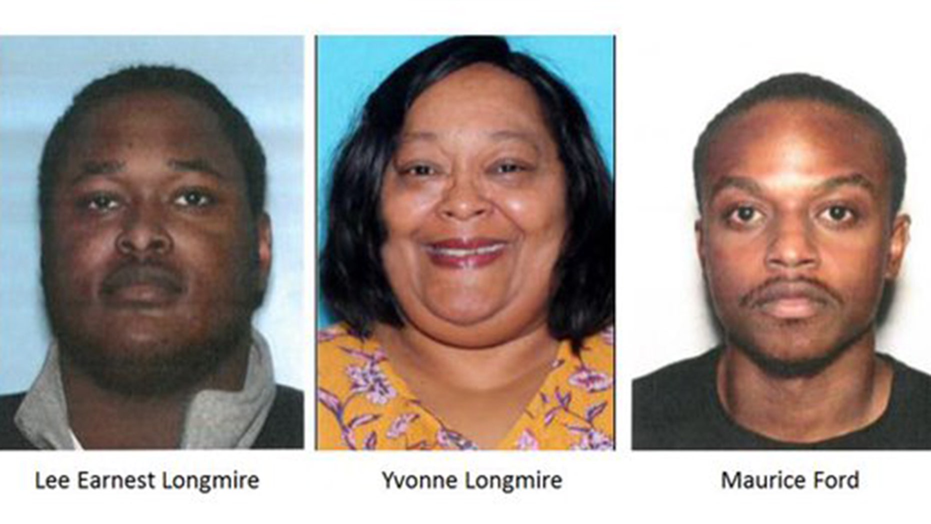 Lee Earnest Longmire, 20, is missing while his mother Yvonne Longmire and 23-year-old Marcus Ford are accused of trying to dupe a court into giving them access to his $200,000 trust fund.