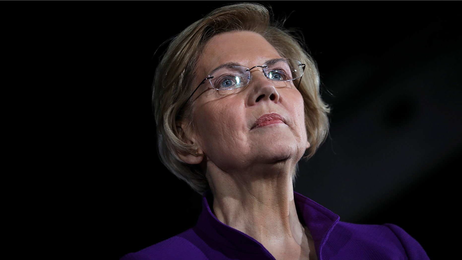 Sen. Elizabeth Warren (D-MA), one of several Democrats running for the party's nomination in the 2020 presidential race, speaks during a campaign event. (Photo by Drew Angerer/Getty Images)