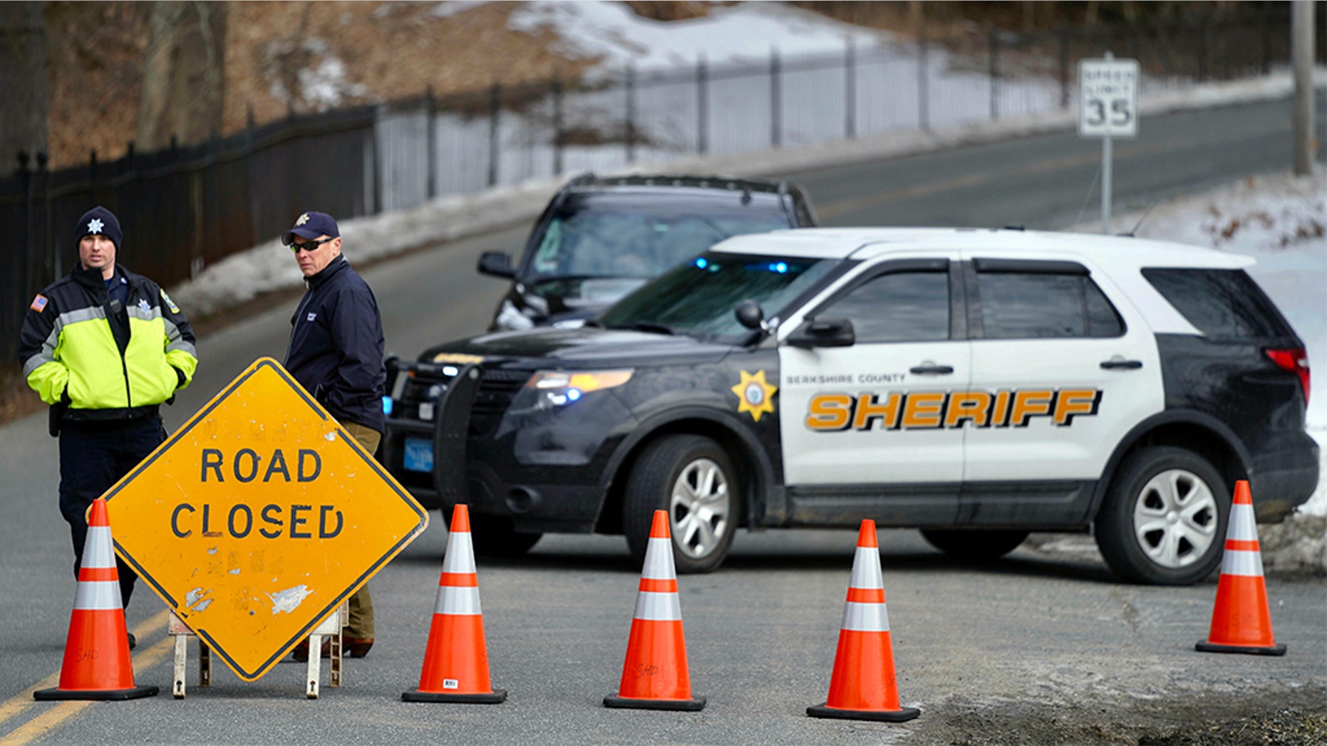 After a fire tore through a Massachusetts residence on Wednesday, officials said five deceased individuals were discovered.