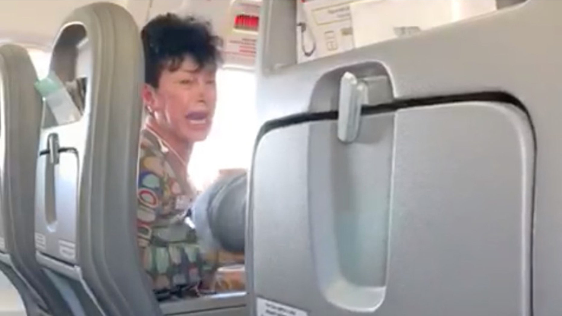 The unidentified Spanish woman became belligerent after boarding on March 9, Malaga-bound flight in Lisbon, Portugal.