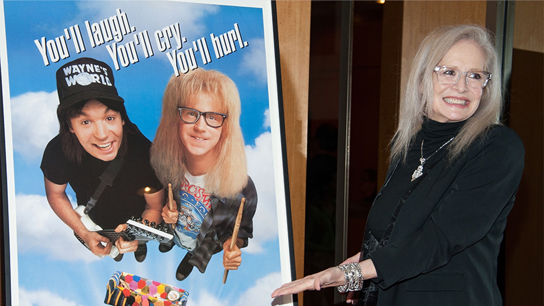 La réalisatrice Penelope Spheeris assiste à une réception de l'Académie des arts et des sciences du cinéma A
