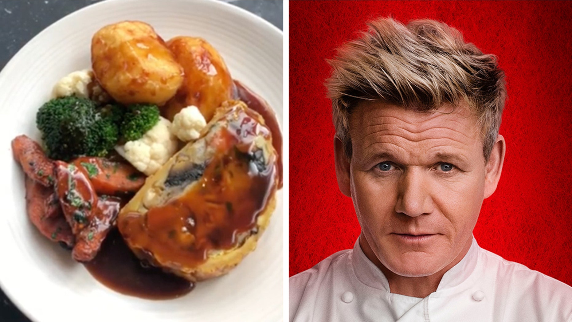 Gordon Ramsay has added a Vegan Sunday Roast to his London restaurant’s menu — and it’s getting mixed reviews.