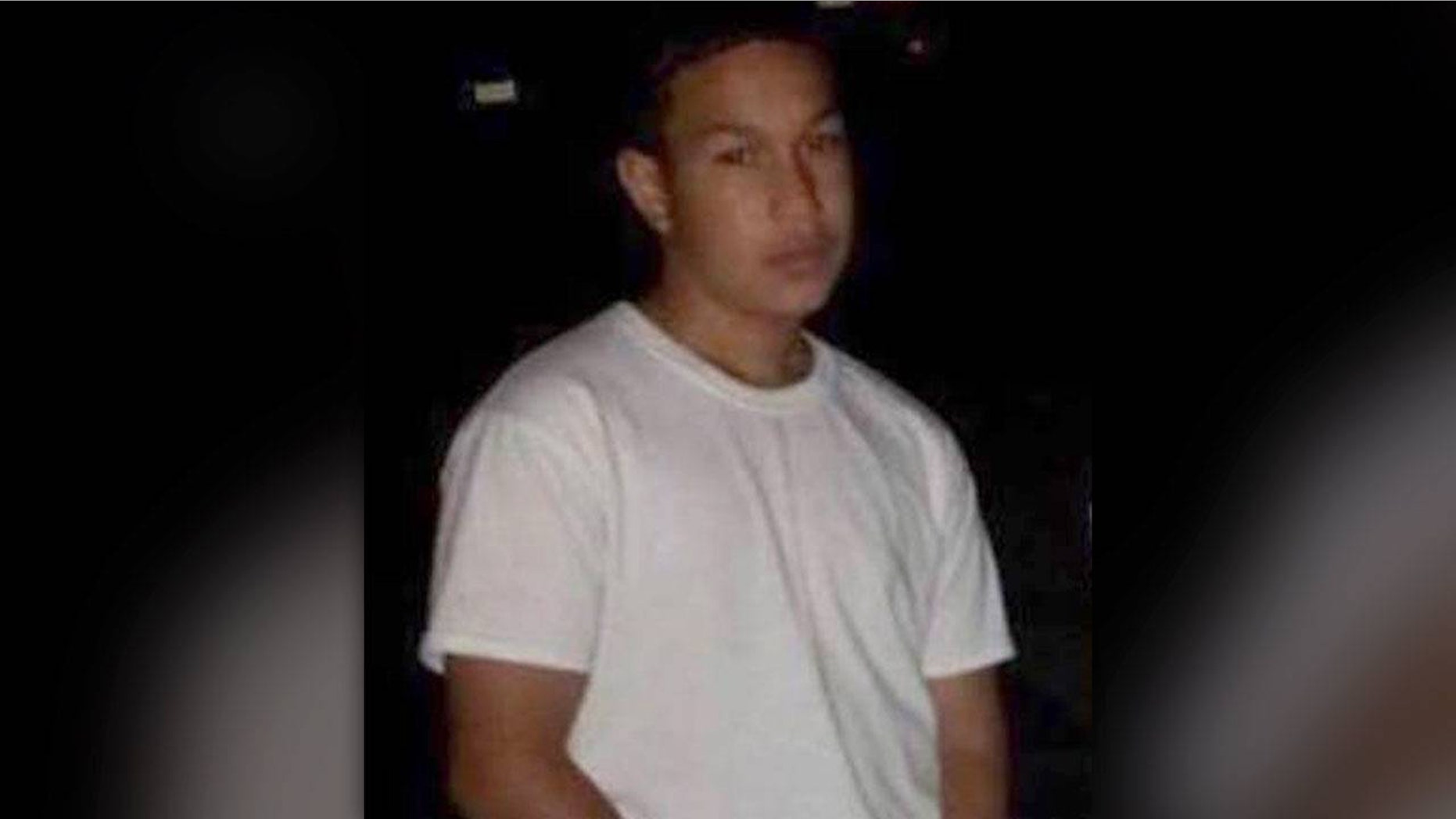 A dog is being lauded as a hero by his family for giving his life to save them during a drive-by shooting near Houston, Texas. The suspected shooter has since been identified as Javian Castenada, pictured here, who has not yet been located