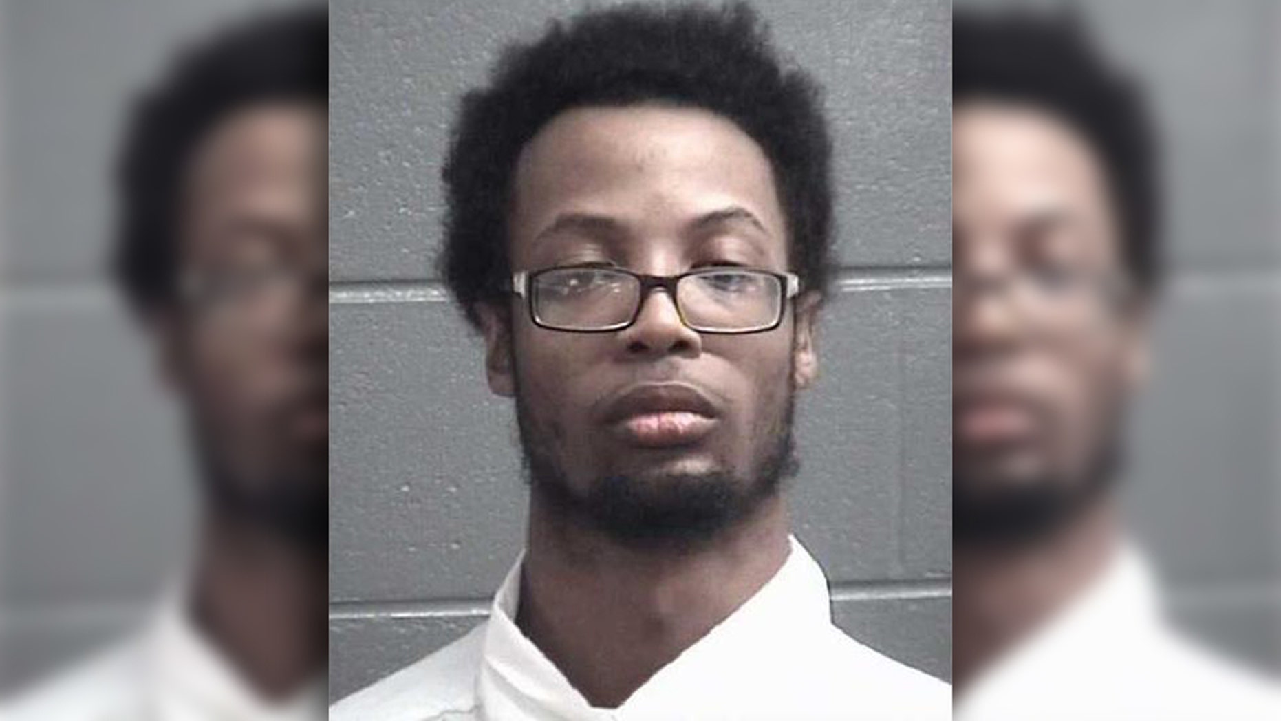 Mugshot of Jeremy Arnez Eppinger. He was arrested with 3 guns and hundreds of rounds of ammo.