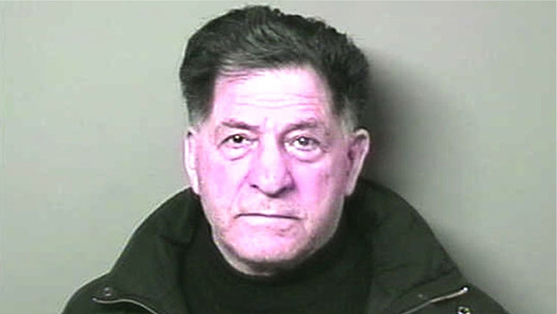 Gangster John "Sonny" Franzese mugshot in circa 1990.