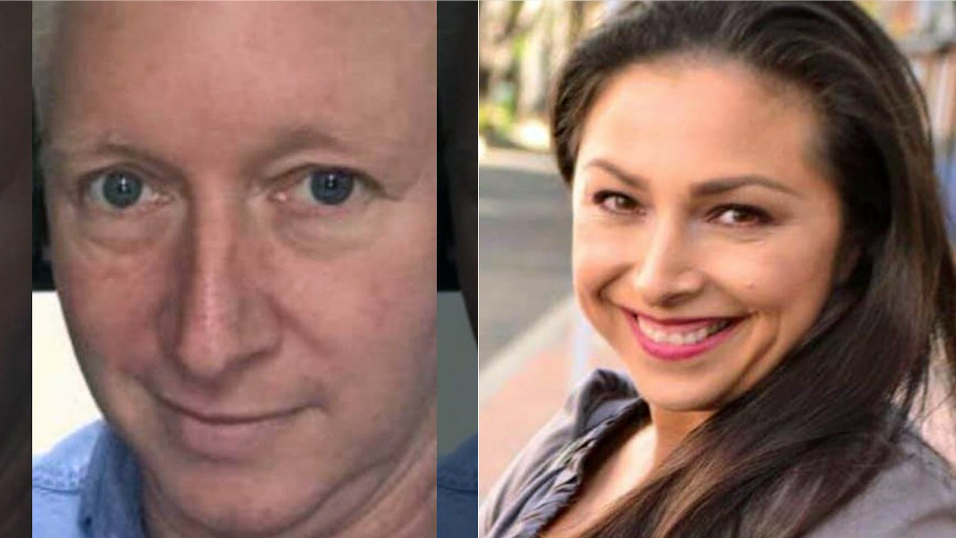 Lyyn Keel, left, was wanted in the murder of his wife, Diana.