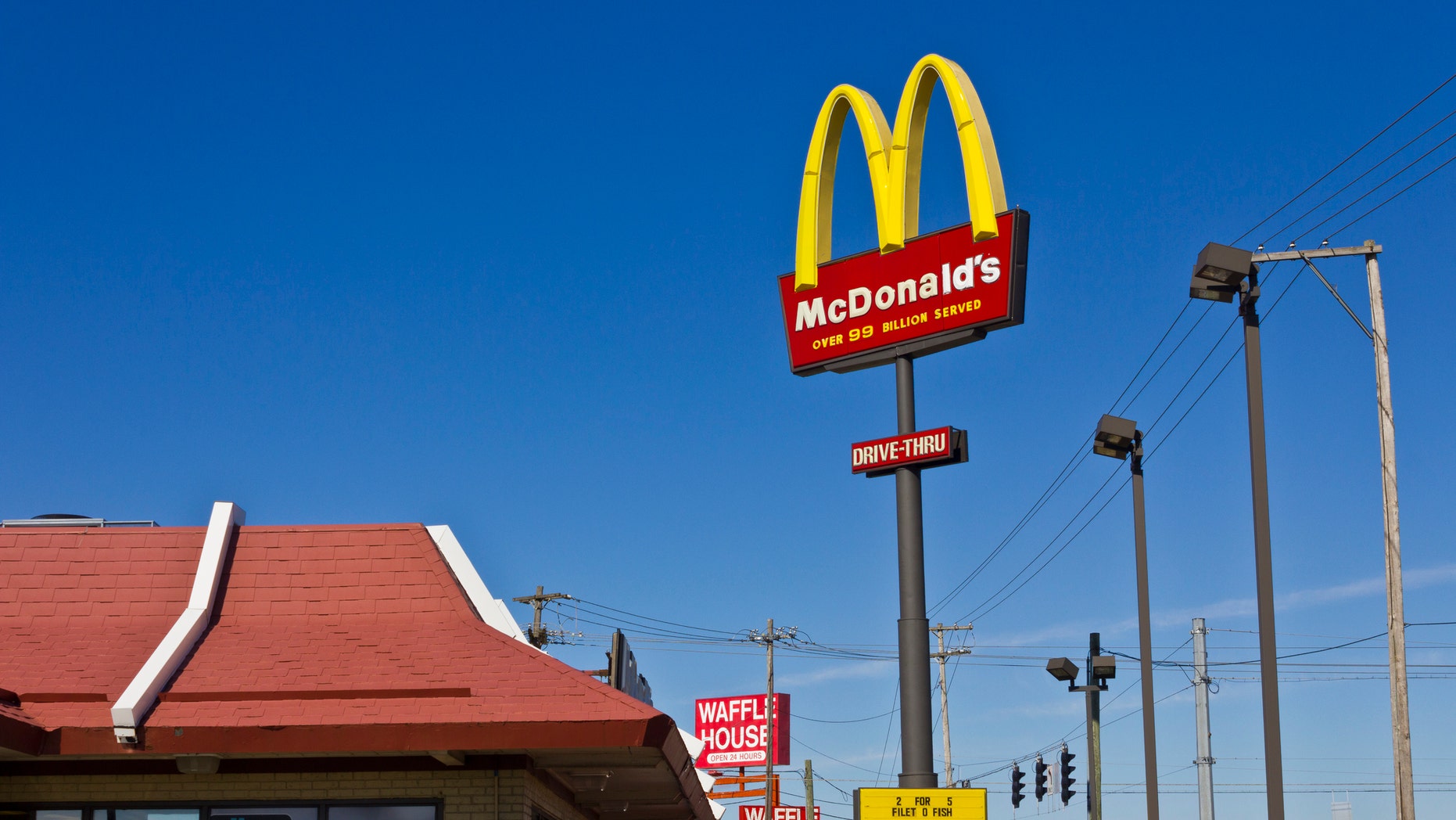 A Perth couple was "sick" to see that their toddler had picked up a condom around 6 pm Friday night at the fast food counter.