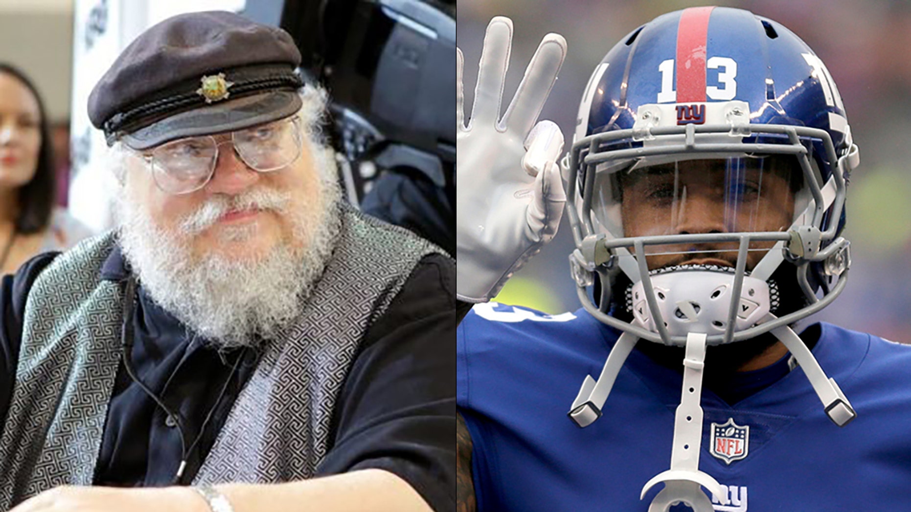 George RR Martin responded to the Giants' operation on Odell Beckham Jr.