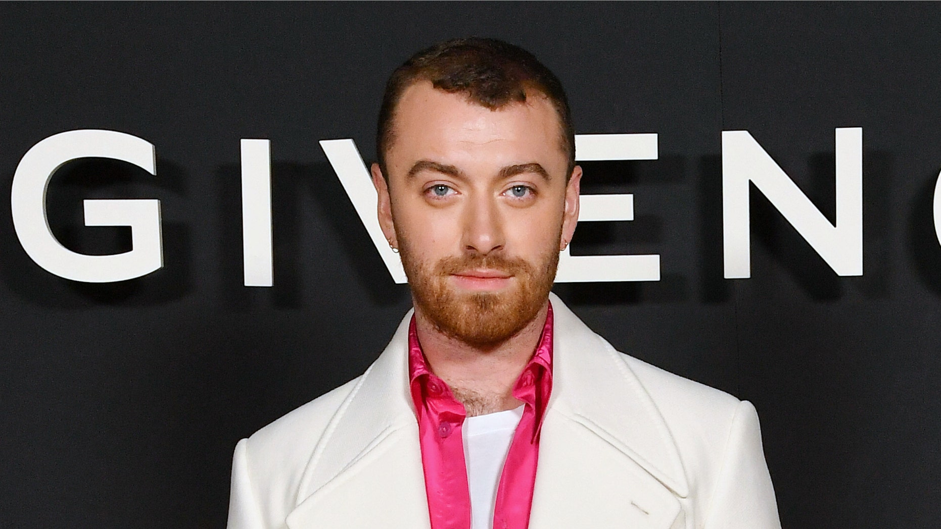 Sam Smith attends the Givenchy show as part of the Paris Fashion Week Womenswear Fall/Winter 2019/2020 on March 03, 2019 in Paris, France.