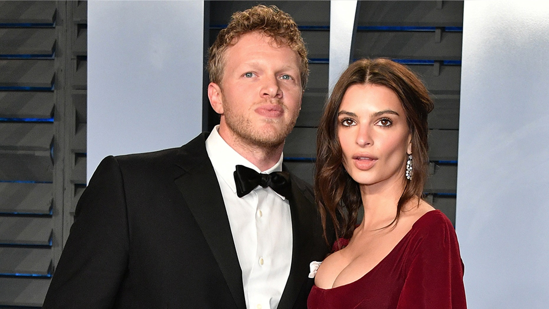 Sebastian Bear-McClard and Emily Ratajkowski