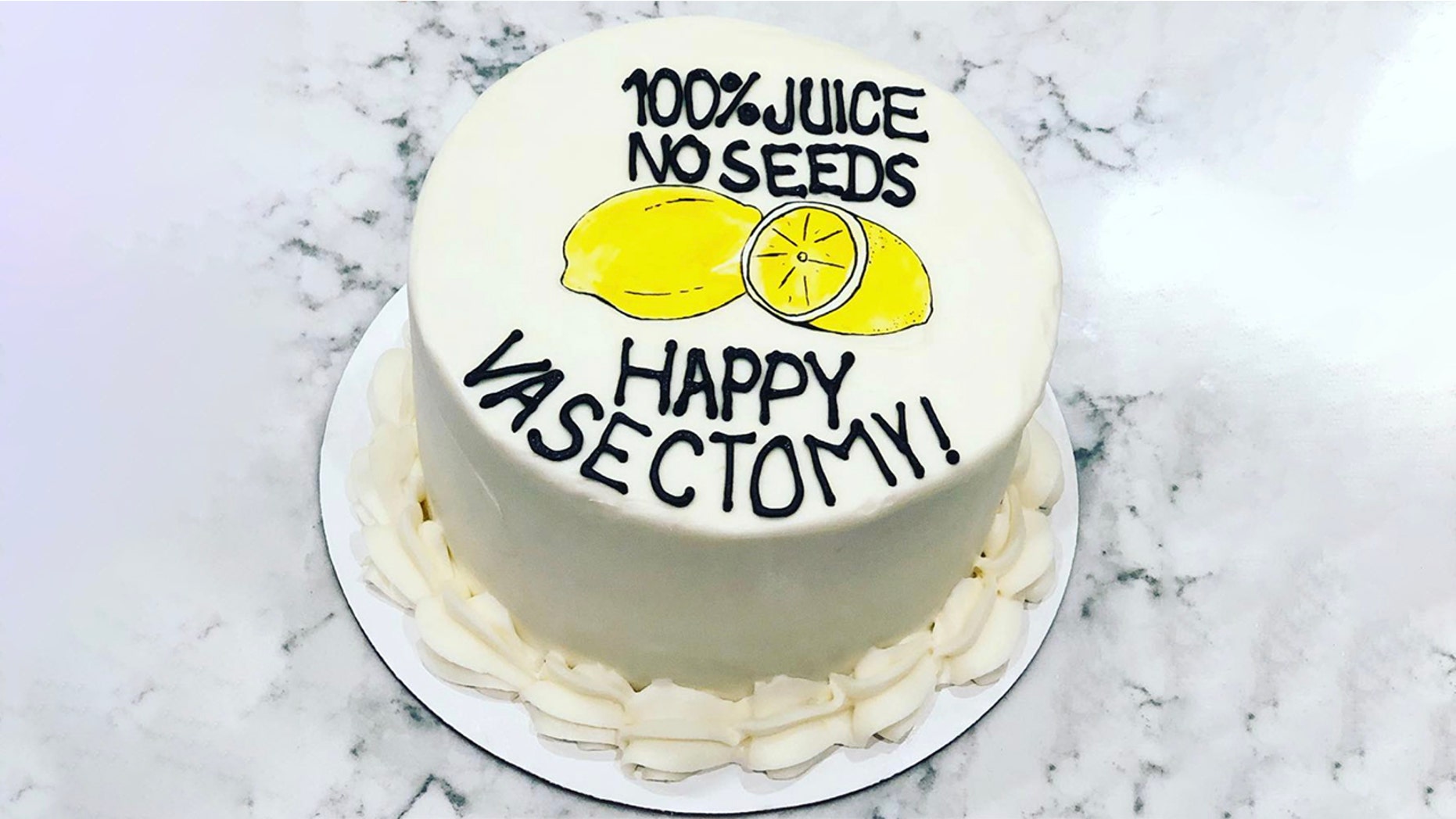 Signature Desserts went viral this week for creating a cake to honor a man's vasectomy.