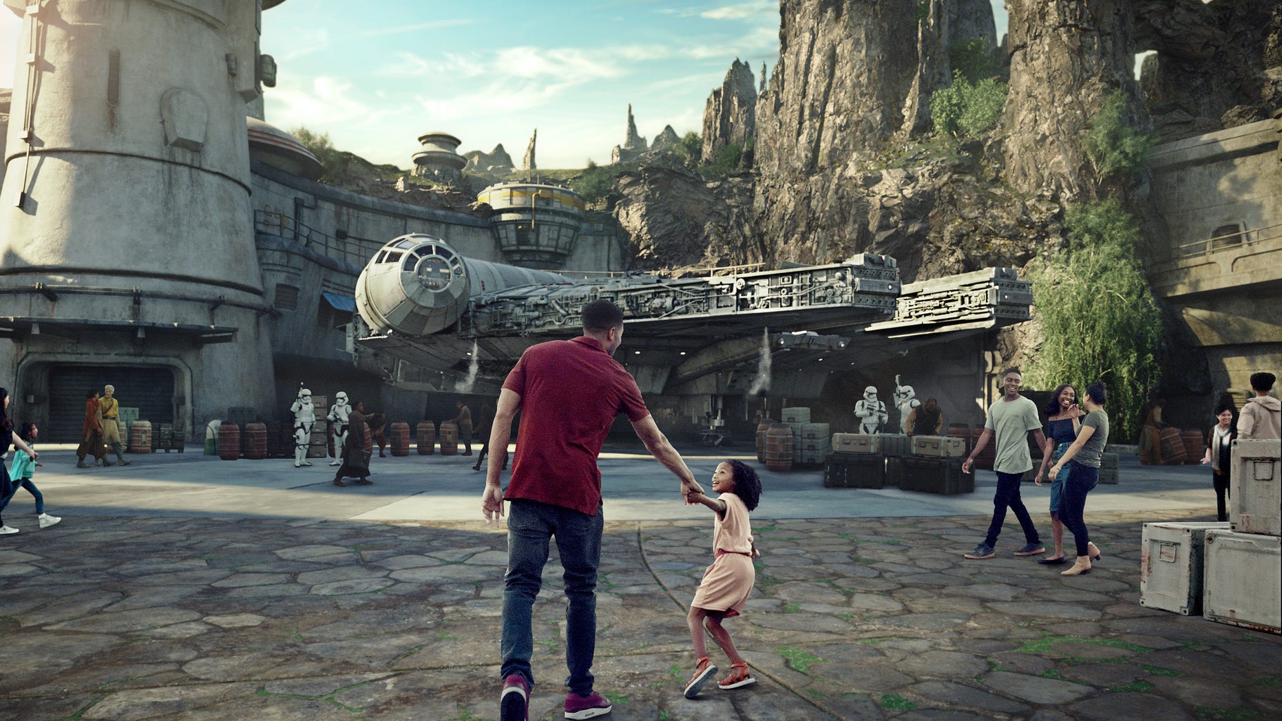 The massive 14-acre Star Wars section of the Disney’s park will be the largest single-themed land expansion ever.