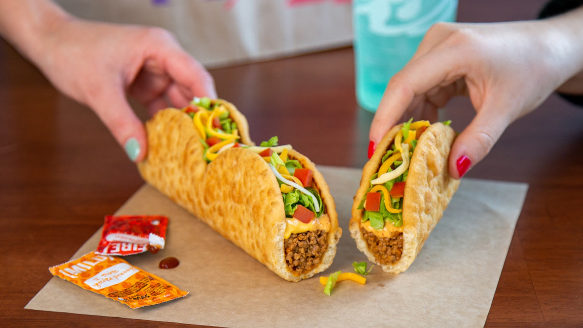 It's literally three chalupas in one.