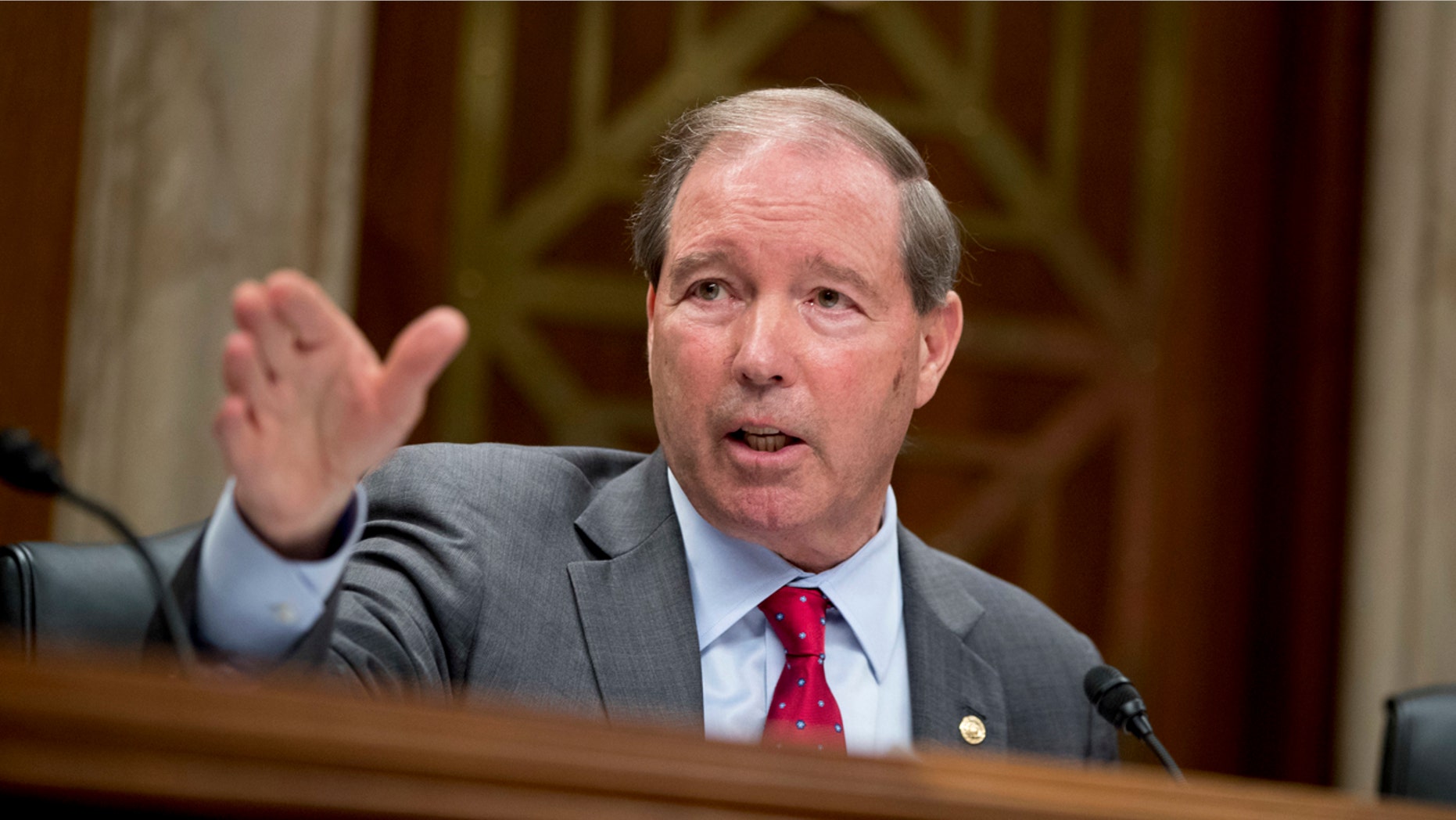 Sen. Tom Udall, D-N.M., seen here in 2018, announced he won't seek re-election. (AP Photo/Andrew Harnik, File)