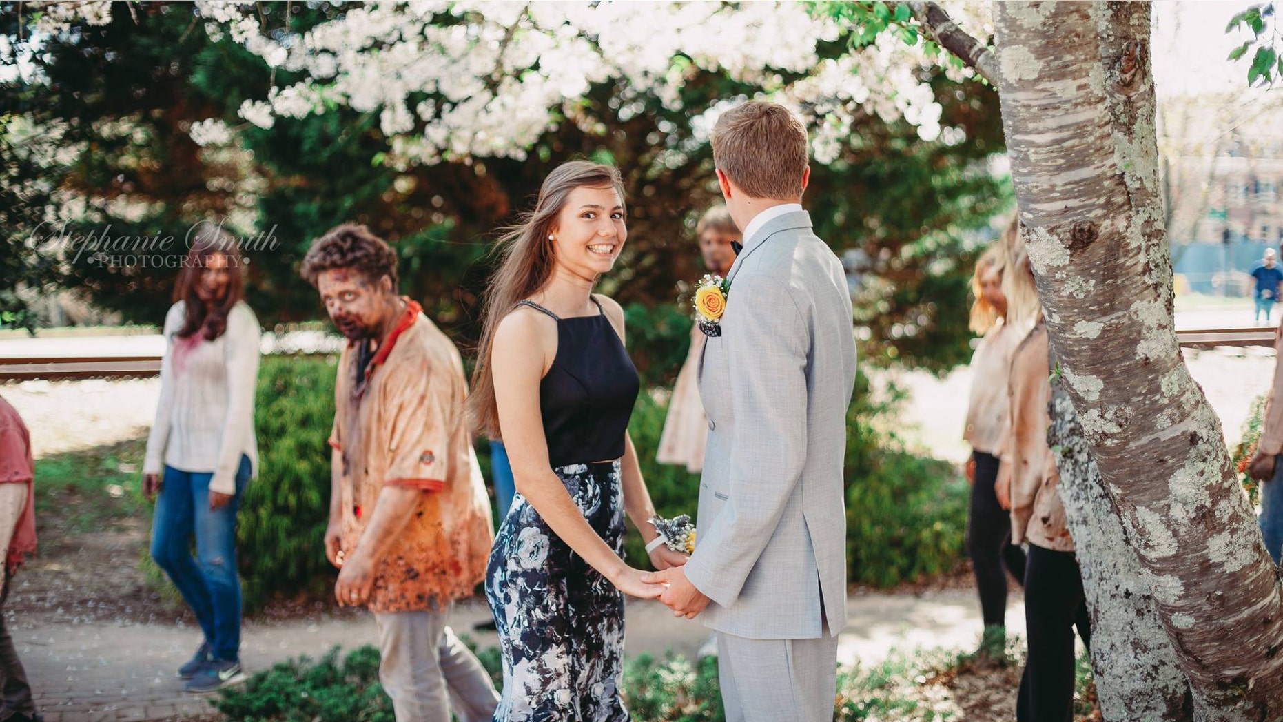 “I kept shooting because it was so funny," said photographer Stephanie Smith.
