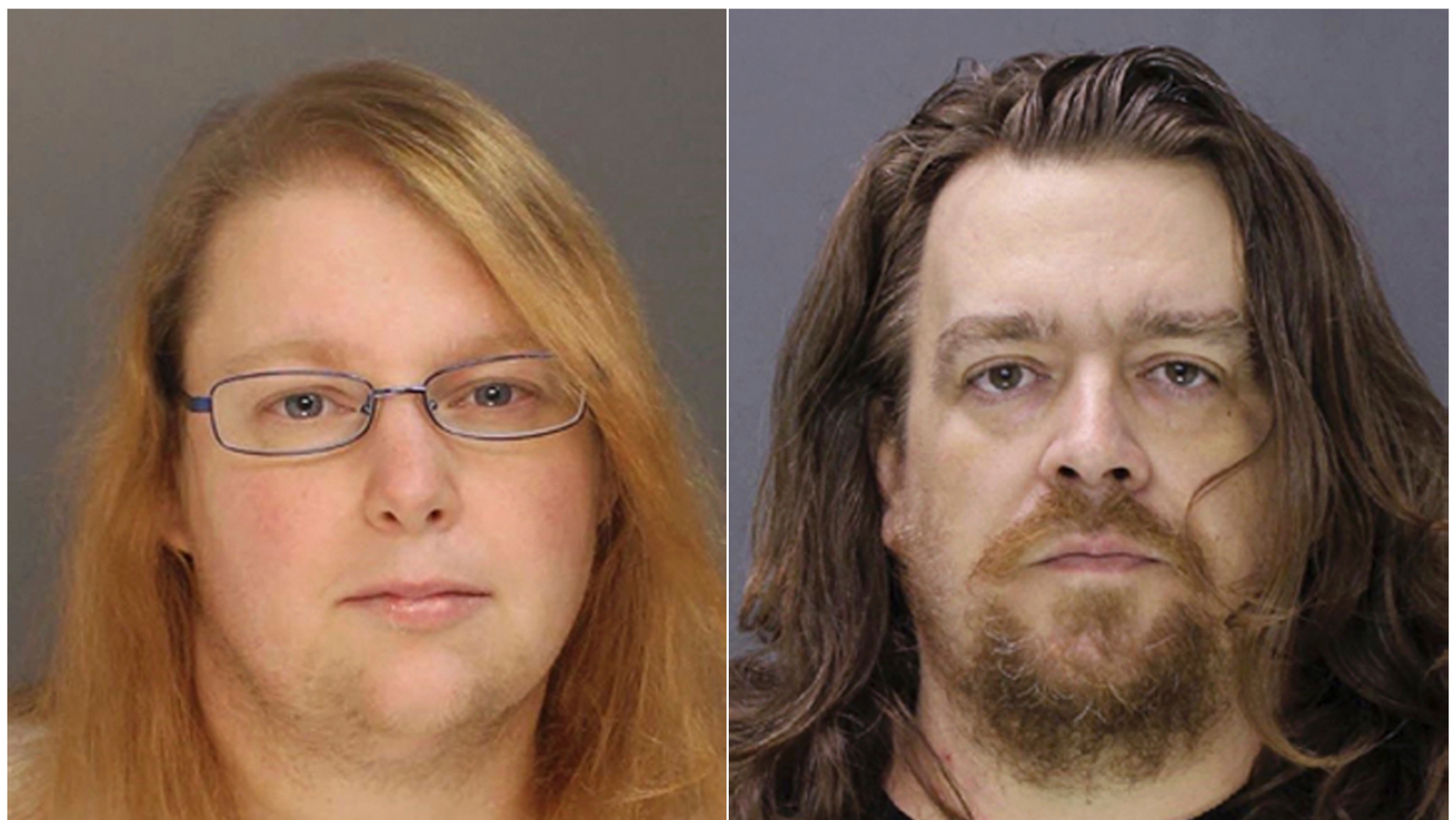 DOSSIER - This combination of file photos provided on Sunday, January 8, 2017 by Bucks County Attorney shows Sara Packer, left, and Jacob Sullivan. Sullivan pleaded guilty on Tuesday, February 19, 2019, to the death sentence for the first-degree murder of the 14-year-old Grace Packer. Sullivan pleaded guilty to all charges in the death of Grace Packer in 2016. The sanction phase of her trial opens on Friday, March 15, 2019 outside Philadelphia. A jury will hear evidence of Sullivan's crimes before deciding on a life sentence or death sentence. (Bucks County Attorney via AP, File)