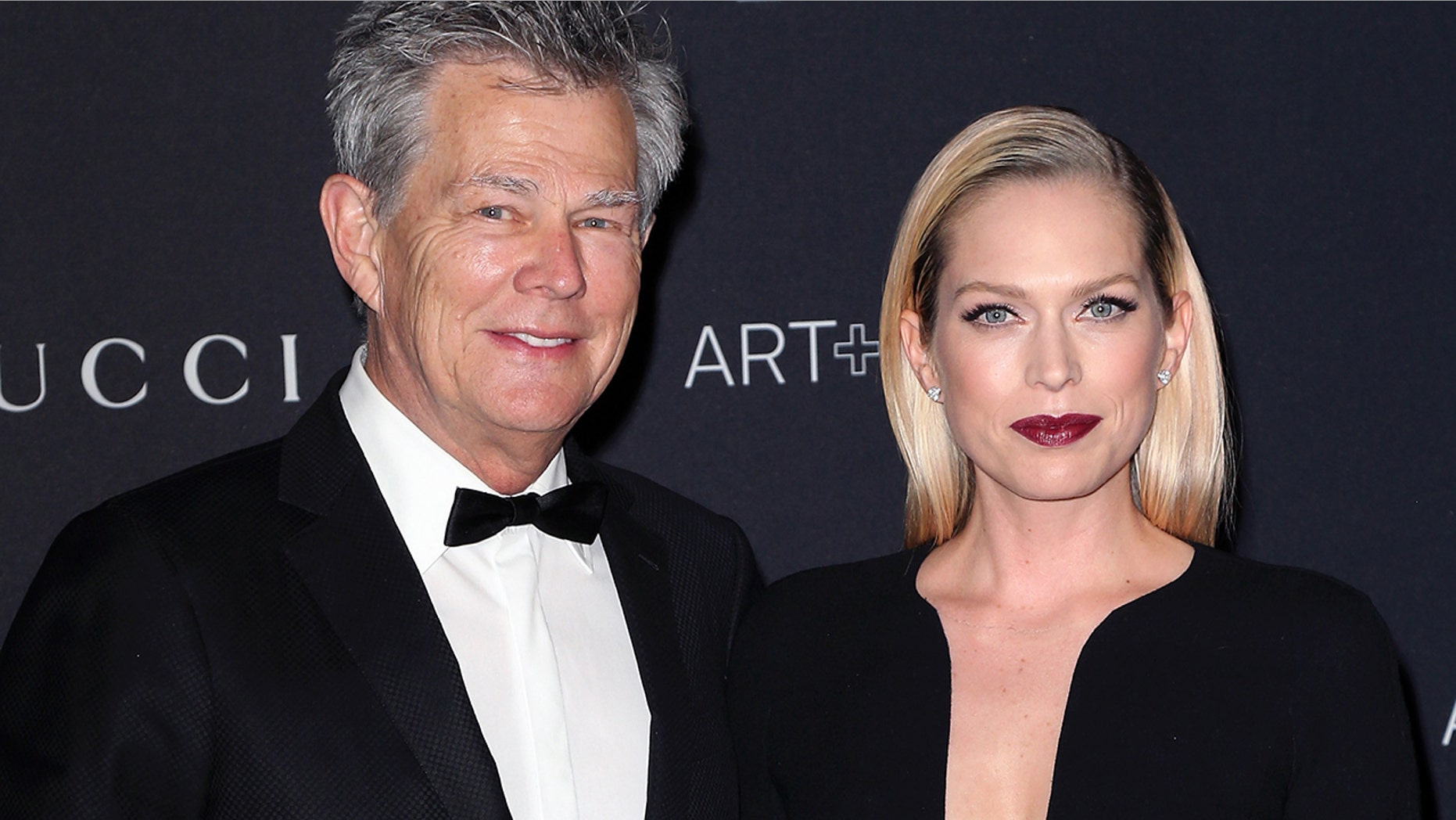 FILE 2015: Composer David Foster (L) and Erin Foster attend the LACMA Art + Film Gala in honor of Alejandro G. Iñárritu and James Turrell and are presented by Gucci in Los Angeles. (Photo by David Livingston / Getty Images)