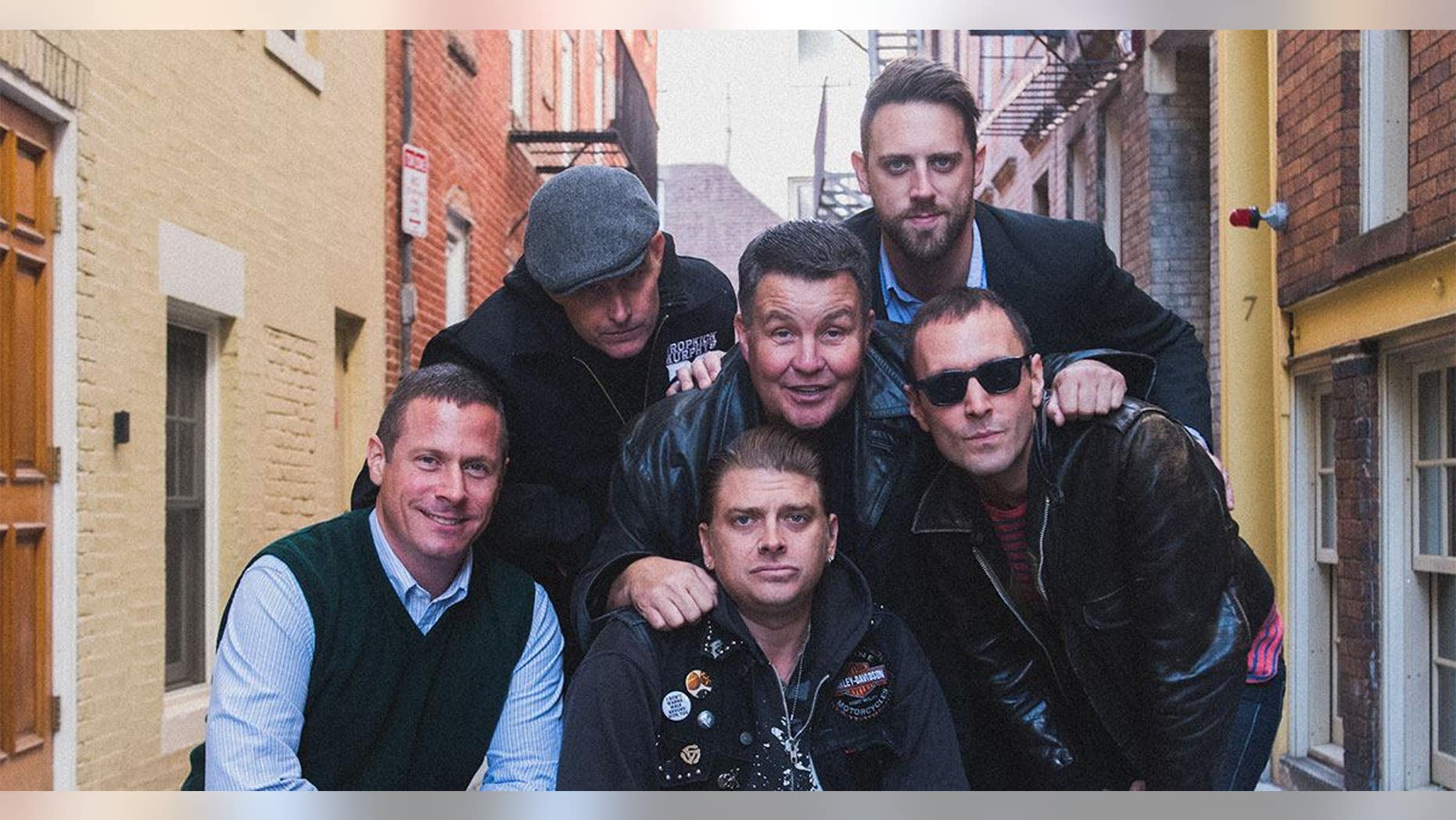 Ken Casey, center, and the other members of Dropkick Murphys. (Facebook)