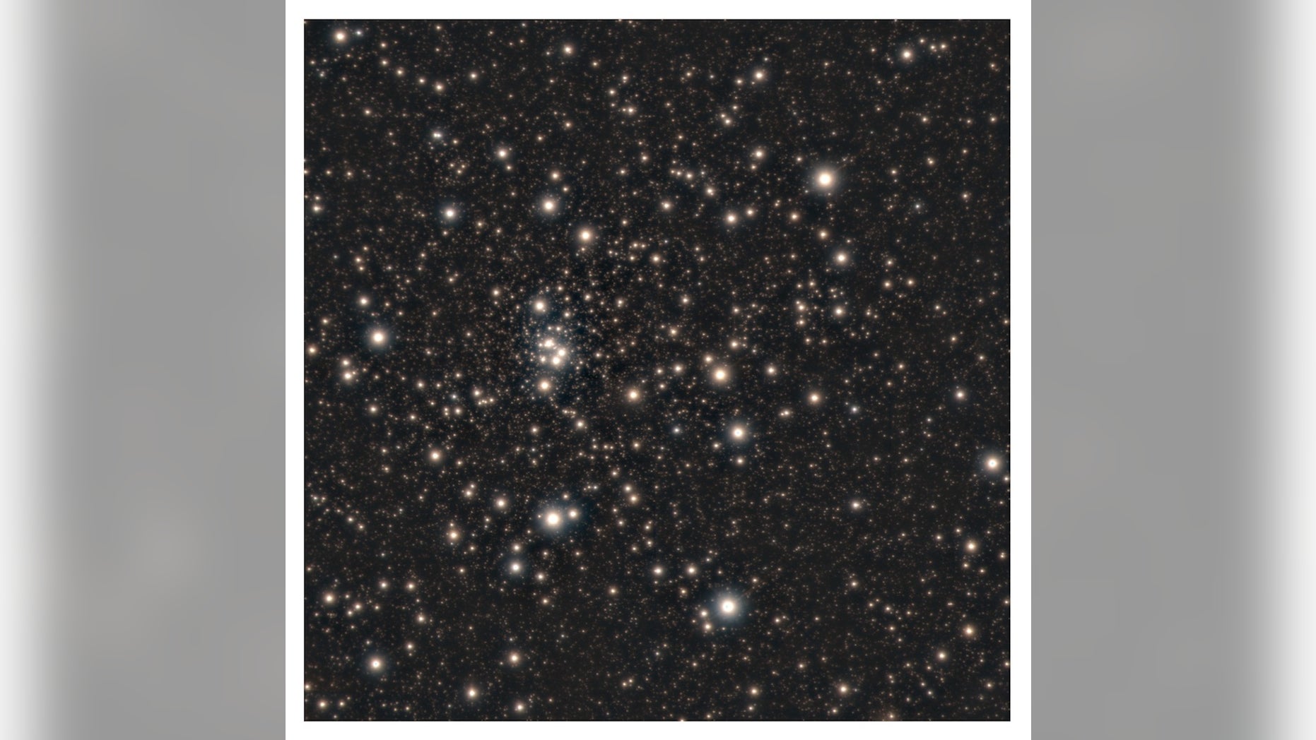 New research shows that star cluster HP1 (seen here through Chile’s Gemini South telescope) may contain some of the oldest stars in the Milky Way, dating to roughly 12.8 billion years old.