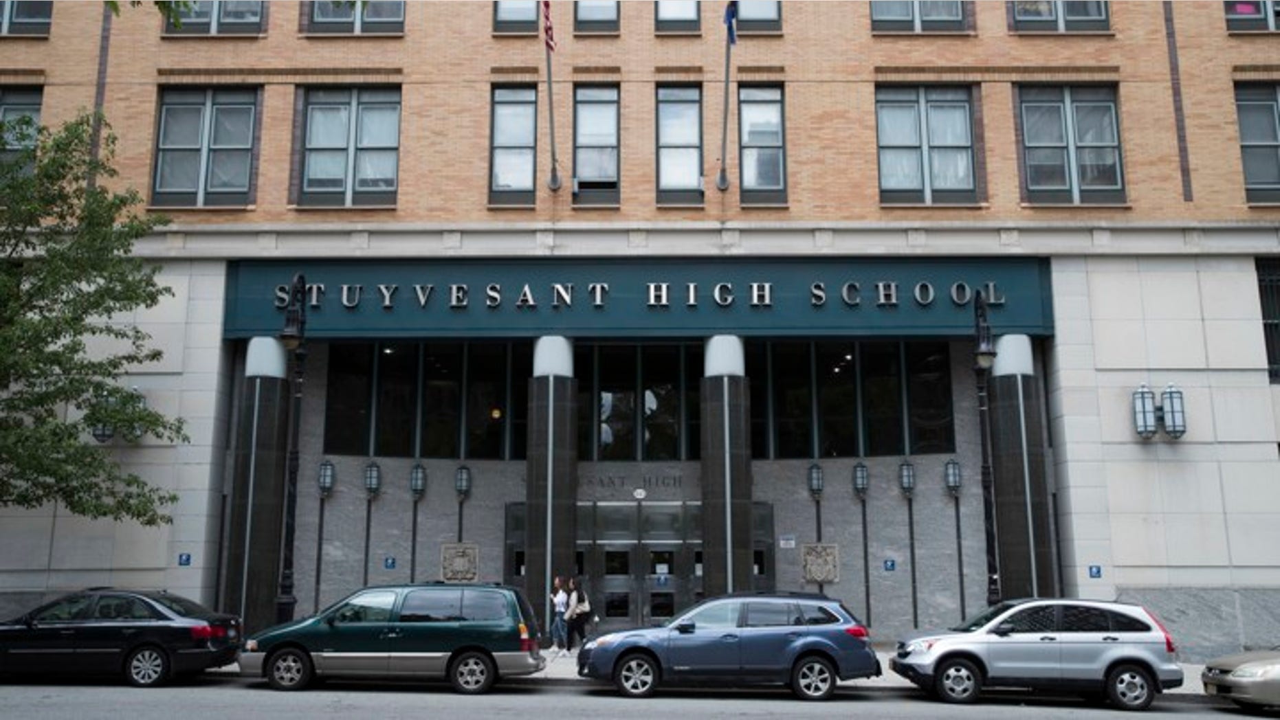 Stuyvesant High School in New York.