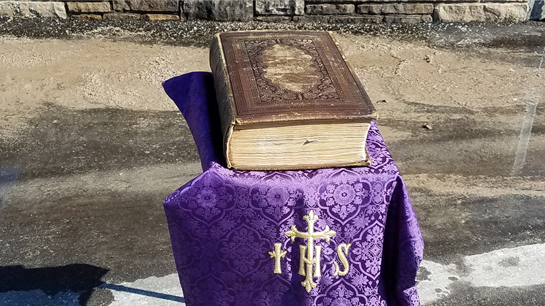 150-year-old Bible survived 2 major church fires in Wisconsin.