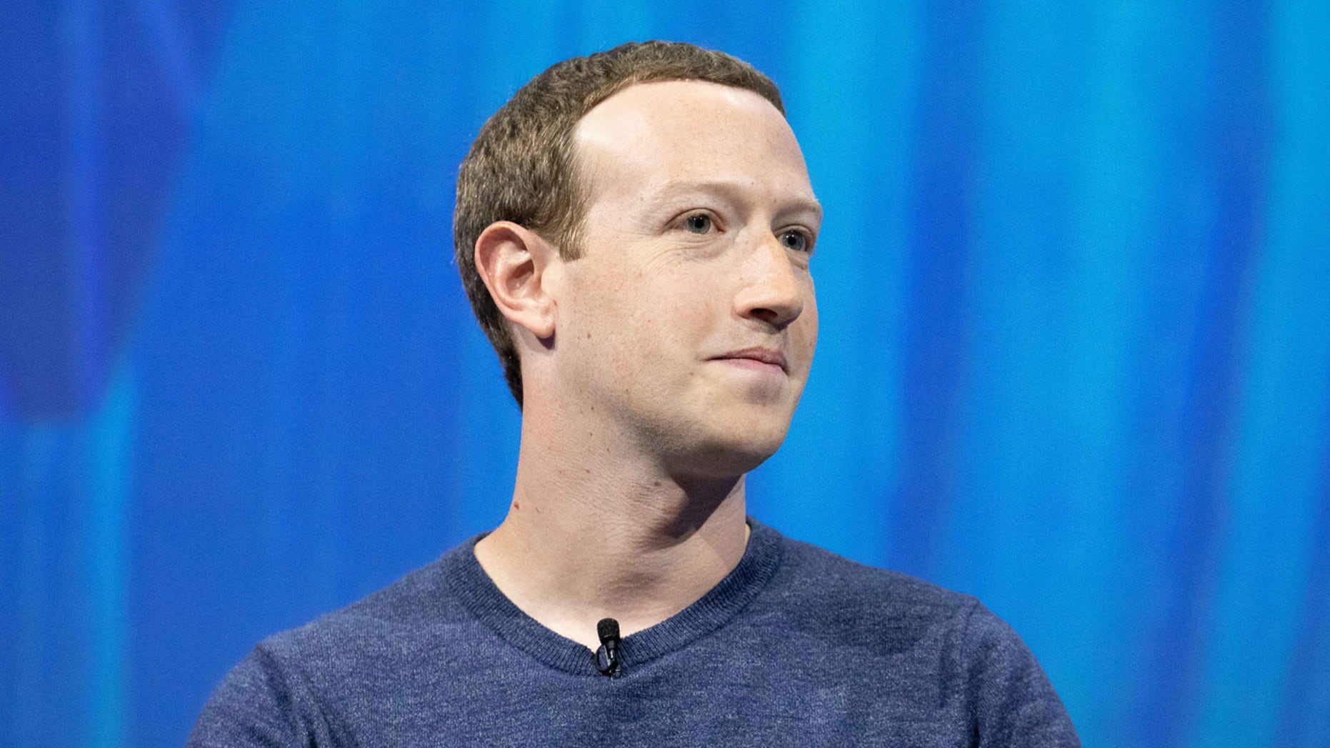 Mark Zuckerberg, arch executive officer and owner of Facebook, attends a Viva Tech start-up and record entertainment during Parc des Expositions Porte de Versailles on May 24, 2018, in Paris.